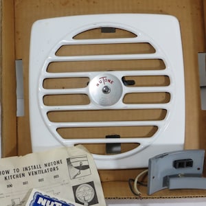 vintage kitchen exhaust fan cover