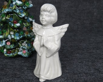 Vintage Angel Figurine Candle Holder made in Italy