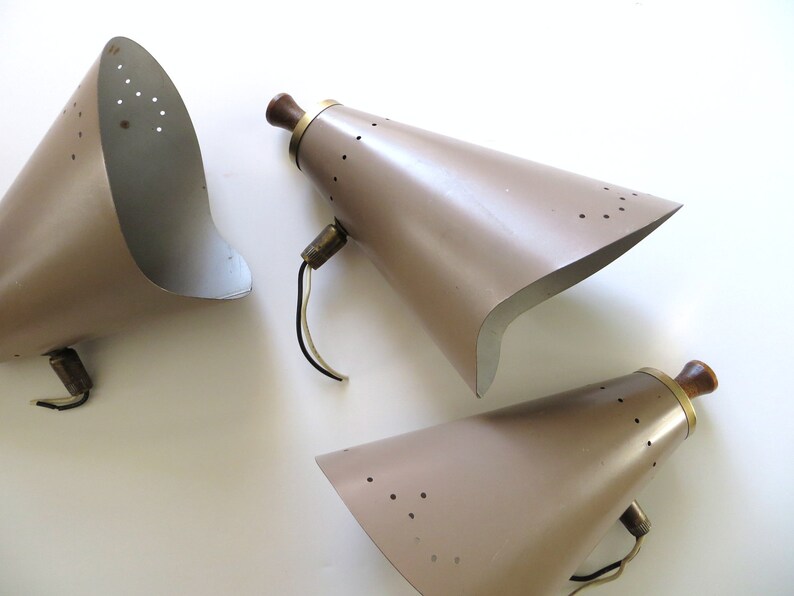 Mid Century Metal Tension Pole Lamps Replacement Parts Etsy