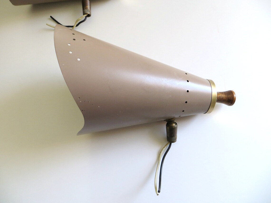 Mid Century Metal Tension Pole Lamps Replacement Parts Etsy