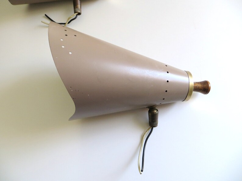 Mid Century Metal Tension Pole Lamps Replacement Parts Etsy