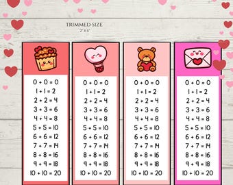 Printable Valentine’s Day Bookmarks, Classroom Valentine’s Day Cards for kids, Valentine’s Day Gift, Instant Download