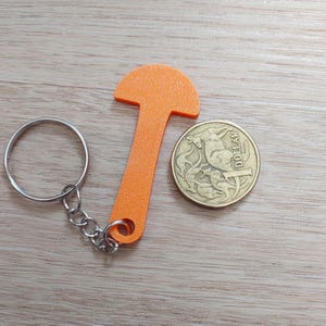 Removable Trolley Token Key ,Coin Free Shopping trolley Unlocker, Fits All Supermarkets Coles Aldi Woolworths