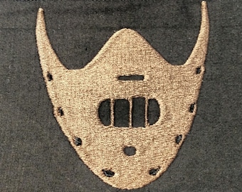Hannibal Mask Embroidery File Machine Embroidery Digital Download
