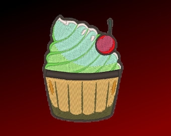 Cupcake 2 Digital Embroidery file Many file formats available