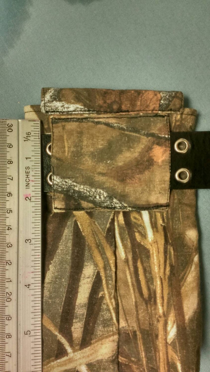 Fabric Padded Lined Hunting Camo Cell Phone Pouch Etsy