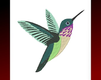 Embroidery Machine Digital Download, Hummingbird 3 Digital Download Machine Embroidery many formats available