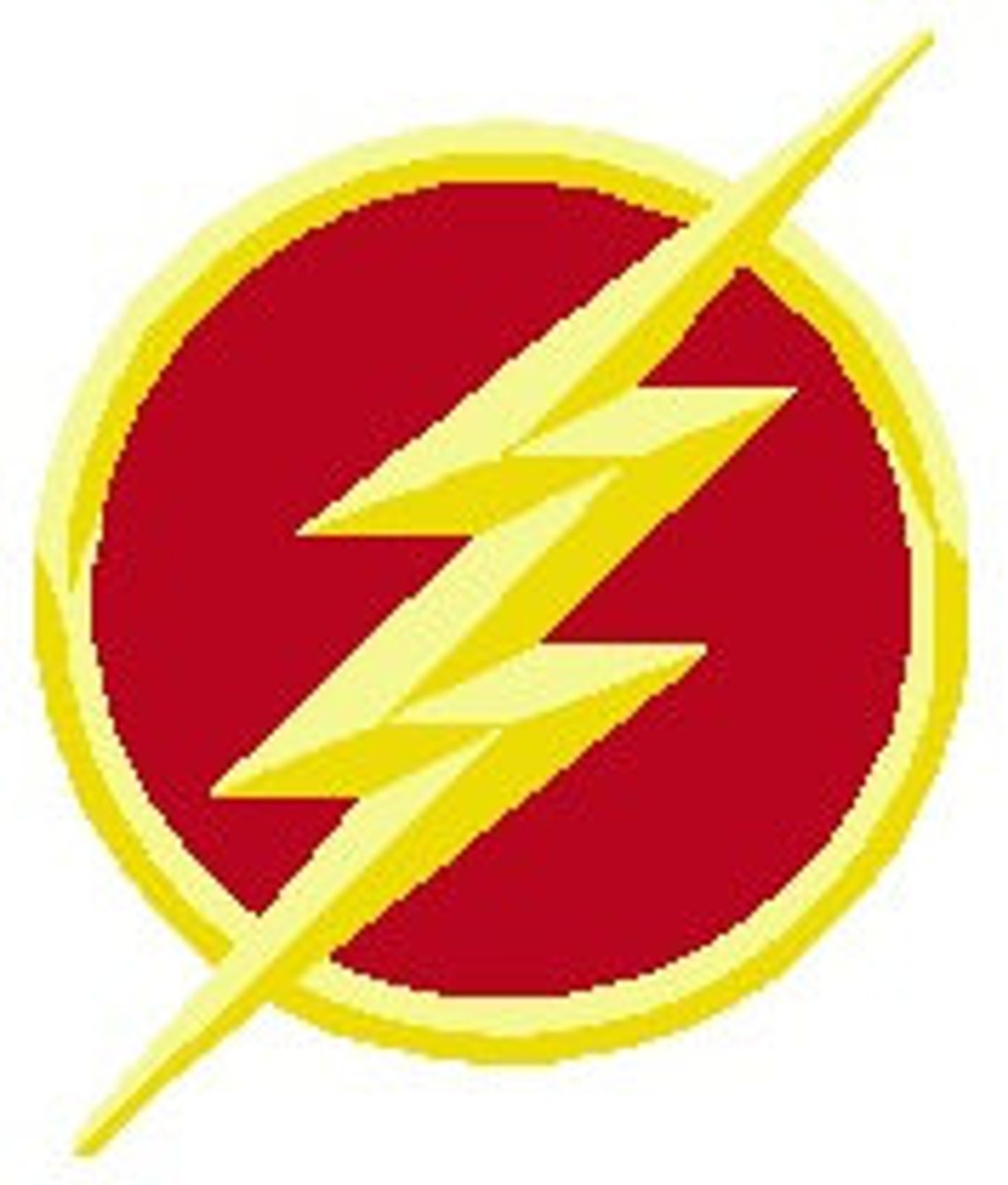 Flash Logo Embroidery File Etsy