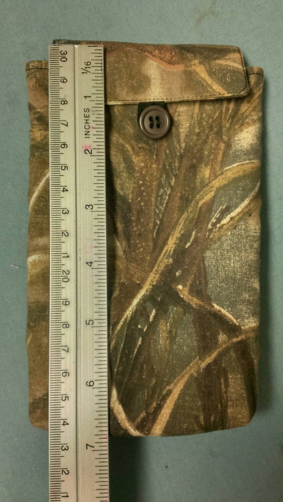 Fabric Padded Lined Hunting Camo Cell Phone Pouch Etsy