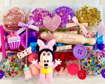 Mouse Organic Play Dough Kit: Non-Toxic Dough, Kids Birthday Gift