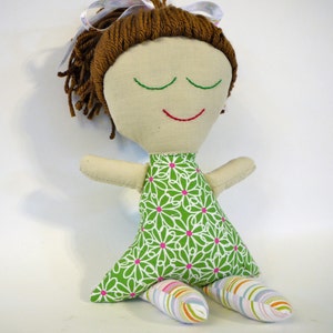 Handmade Rag Doll. Ready to Ship. OOAK image 3