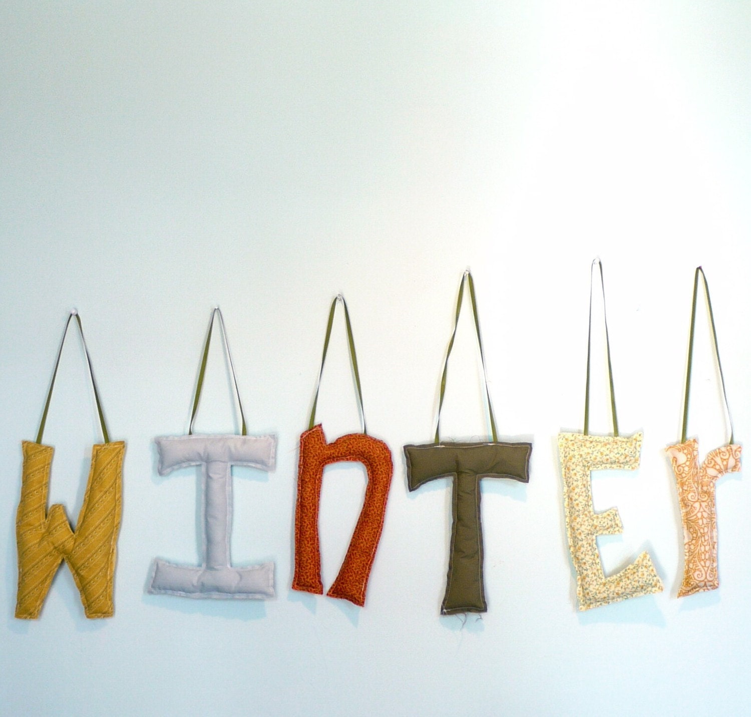 Handmade Hanging Wall Letters 20. home decor. wall art. Etsy