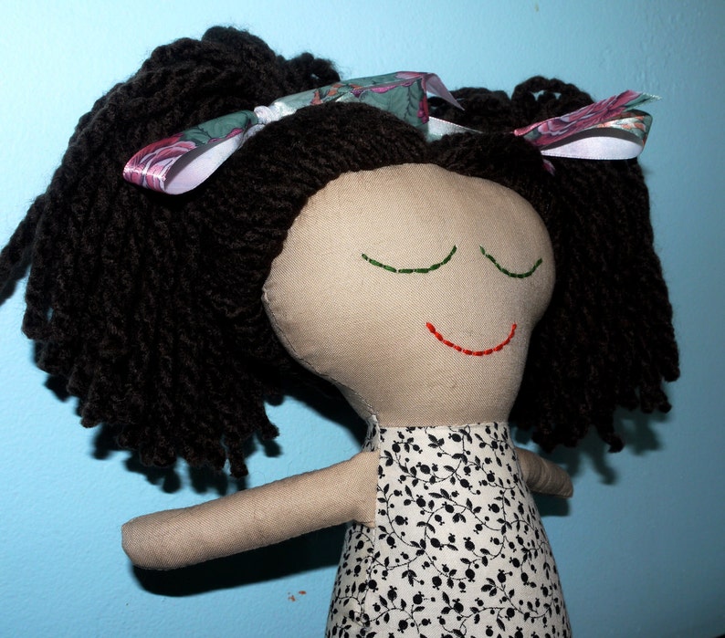 Handmade Rag Doll OOAK image 1