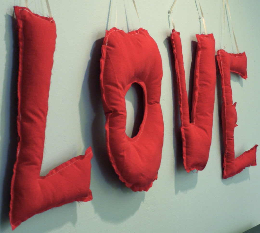 Handmade Hanging Wall Letters 20. Home Decor. Wall Art. Etsy