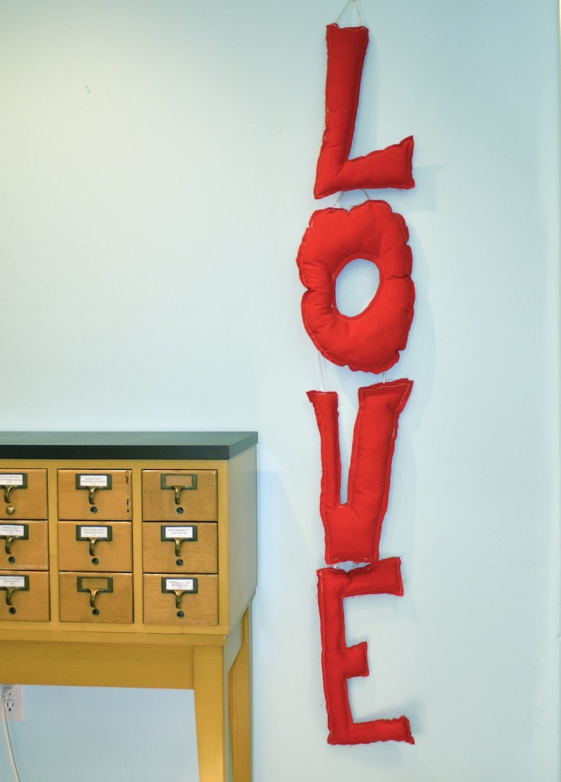 Handmade Hanging Wall Letters 10 image 4