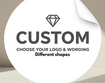 Custom Stickers and Product Labels | Personalized Stickers | Matte, Clear,Waterproof Sheets | Small Business Packaging