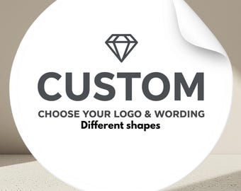 Custom Stickers and Product Labels | Personalized Stickers | Matte, Clear,Waterproof Sheets | Small Business Packaging