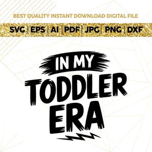 Toddler SVG, Funny toddler svg, Rad kid svg, Kid era svg,Retro Toddler Svg, Wavy Svg, In My Toddler Era Shirt,cricut,