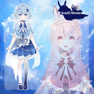 live2D Model Marina[Premade Vtuber Model/FULLY RIGGED/Ready to use/Vtube Studio]