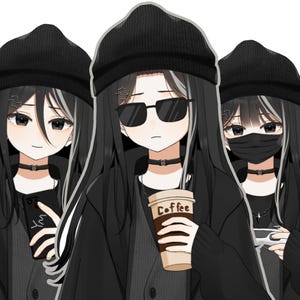 live2D Model Neutral Girl [Premade Vtuber Model/FULLY RIGGED/Ready to use/Vtube Studio]
