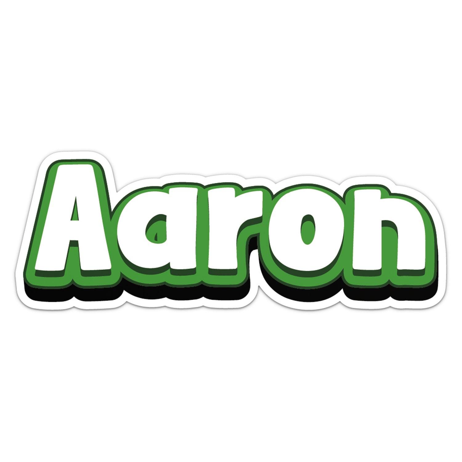 Aaron様 Aaron Name Sticker Car Bumper Decal - Etsy Denmark