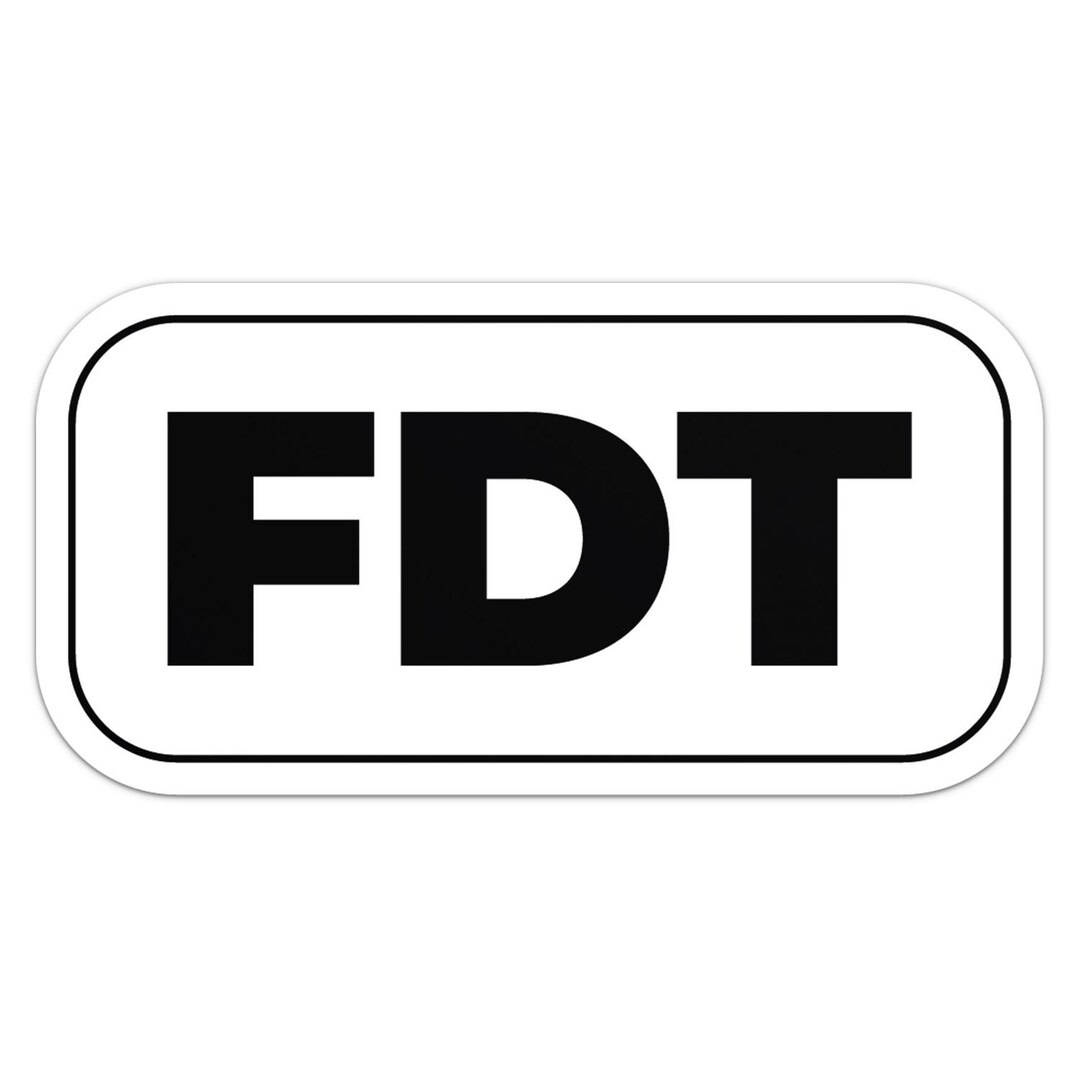 Fdt Sticker FCK Donald Trump FDT Sticker Vinyl Car Bumper Decal - Etsy