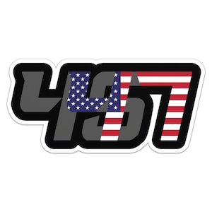 Trump 45 47 President Sticker Car Bumper Vinyl Decal