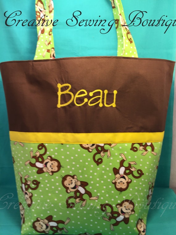 Items similar to baby diaper bag Monkeys Monkeys Monkeys diaper bag you