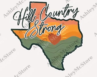 Texas Hill Country Strong png, Gebet für Texas png, Texas Hill Country Strong Digital, Texas Flood Victim png, Fundraiser
