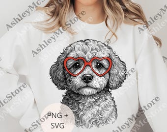 Perro con gafas, perro gracioso png, regalo del Día de la Madre, regalo del Día del Padre, meme de perro con gafas, archivo digital de perro