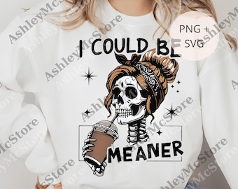 Camiseta "Podría ser más malo", Humor divertido (PNG), Sarcasmo (PNG), Cita divertida digital, Sarcasmo (PNG), Moda (PNG) para mujeres, Descarga digital