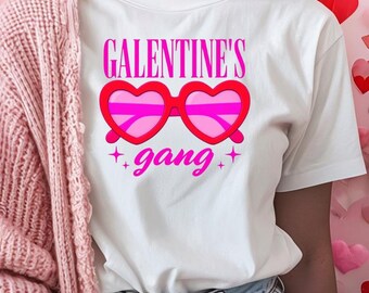 Galentines Day Shirt, Love Shirt, Galentine Gang, Girlfriend Gift, Valentines Day Tee, Gift for Her, Galentines Day Shirt, Anti Valentine