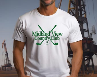 Trending TV Unisex TShirt, Midland Country Club Tee, Landman Shirt, Vintage Graphic Top
