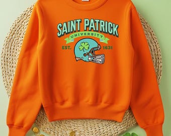 St Patricks Day Crewneck Sweatshirt, March Gear, Irish Swag, Irish Gear, March 17th, Unisex Heavy Blend, St Pattys Day Shirt, Green