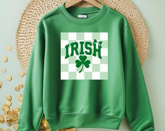 St Patrick's Day Sweatshirt, Irish Luck Sweatshirt, March 17th Apparel, Luck of the Irish, Unisex Heavy Blend™ Crewneck Sweatshirt, Lucky