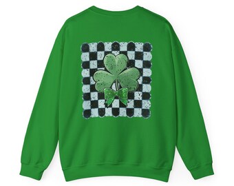 St Patrick's Day Unisex Sweatshirt, Luck of the Irish Sweatshirt, March 17 Celebration Top, Irish Gift Apparel, St Patrick's Day Celebration
