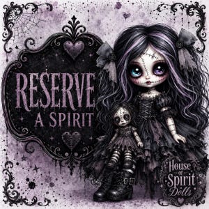RESERVEER EEN GEEST - HouseofSpiritDolls