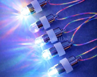 Waarzeggerijverlichting ~ Geestverlichting ~ x 5 kogelverlichting voor paranormaal onderzoek ~ Communicatie ~ Spokenjacht ~ Haunted Dolls