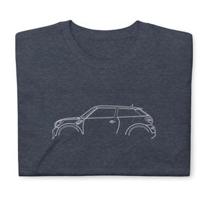 ミニカー クラブマン Tシャツ ソフトスタイル Tシャツ 車好きのおじいちゃん、お父さん、息子への誕生日プレゼント