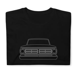 F-100 1972 Truck T-Shirt Softstyle Tee Shirt For Car Lovers Grandpa Dad Son Birthday Gift For Him