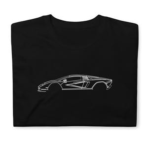 Countach 2022 T-Shirt Softstyle Tee Shirt For Car Lovers Grandpa Dad Son Birthday Gift For Him
