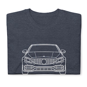 C63 AMG T-Shirt Softstyle Tee Shirt For Car Lovers Grandpa Dad Son Birthday Gift For Him