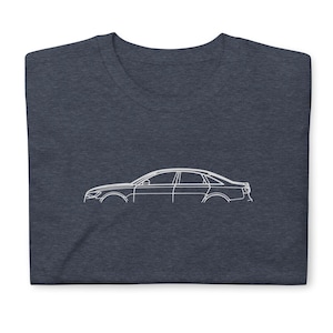 A6 2012 T-Shirt Softstyle Tee Shirt For Car Lovers Grandpa Dad Son Birthday Gift For Him