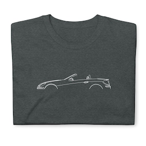 SLK-Class AMG R171 2005-2011 T-Shirt Softstyle Tee Shirt For Car Lovers Grandpa Dad Son Birthday Gift For Him