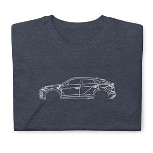 Urus 2019 SUV T-Shirt Softstyle Tee Shirt For Car Lovers Grandpa Dad Son Birthday Gift For Him