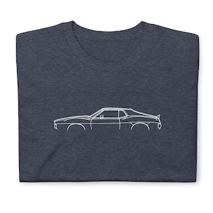 Javelin AMX 1972 T-Shirt Softstyle Tee Shirt For Car Lovers Grandpa Dad Son Birthday Gift For Him