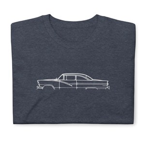 Fairlane 1956 T-Shirt Softstyle Tee Shirt For Car Lovers Grandpa Dad Son Birthday Gift For Him