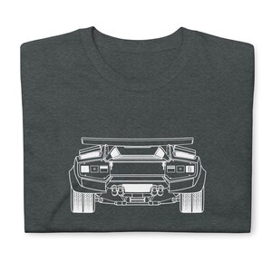 Countach T-Shirt Softstyle Tee Shirt For Car Lovers Grandpa Dad Son Birthday Gift For Him