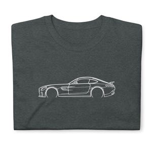AMG GTS Edition 1 T-Shirt Softstyle Tee Shirt For Car Lovers Grandpa Dad Son Birthday Gift For Him