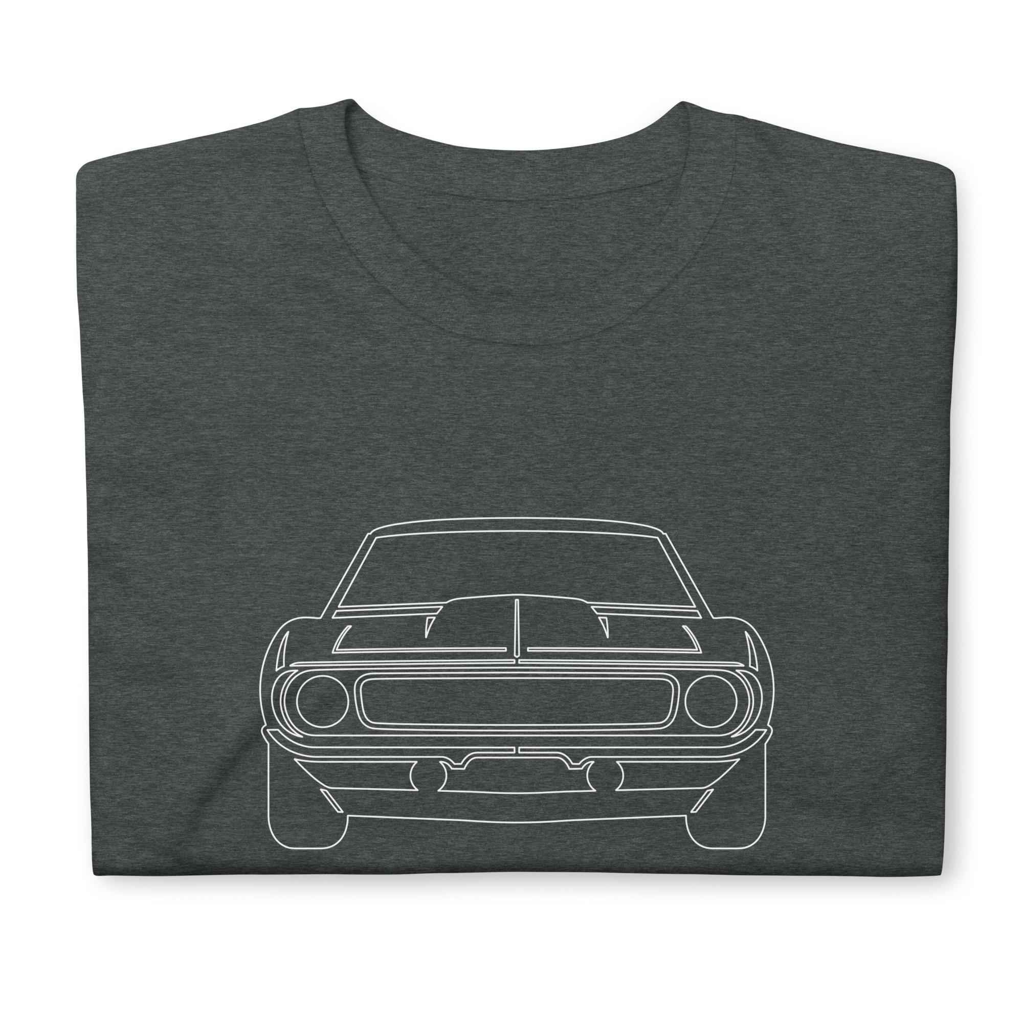 Camaro SS 1969 T-Shirt Softstyle Tee Shirt For Car Lovers Grandpa Dad Son Birthday Gift For Him